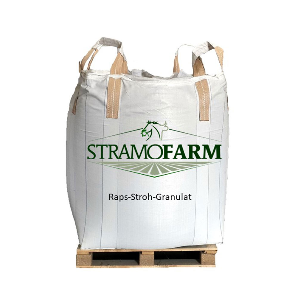 1 Big Bag Rapsstrohgranulat 850 kg