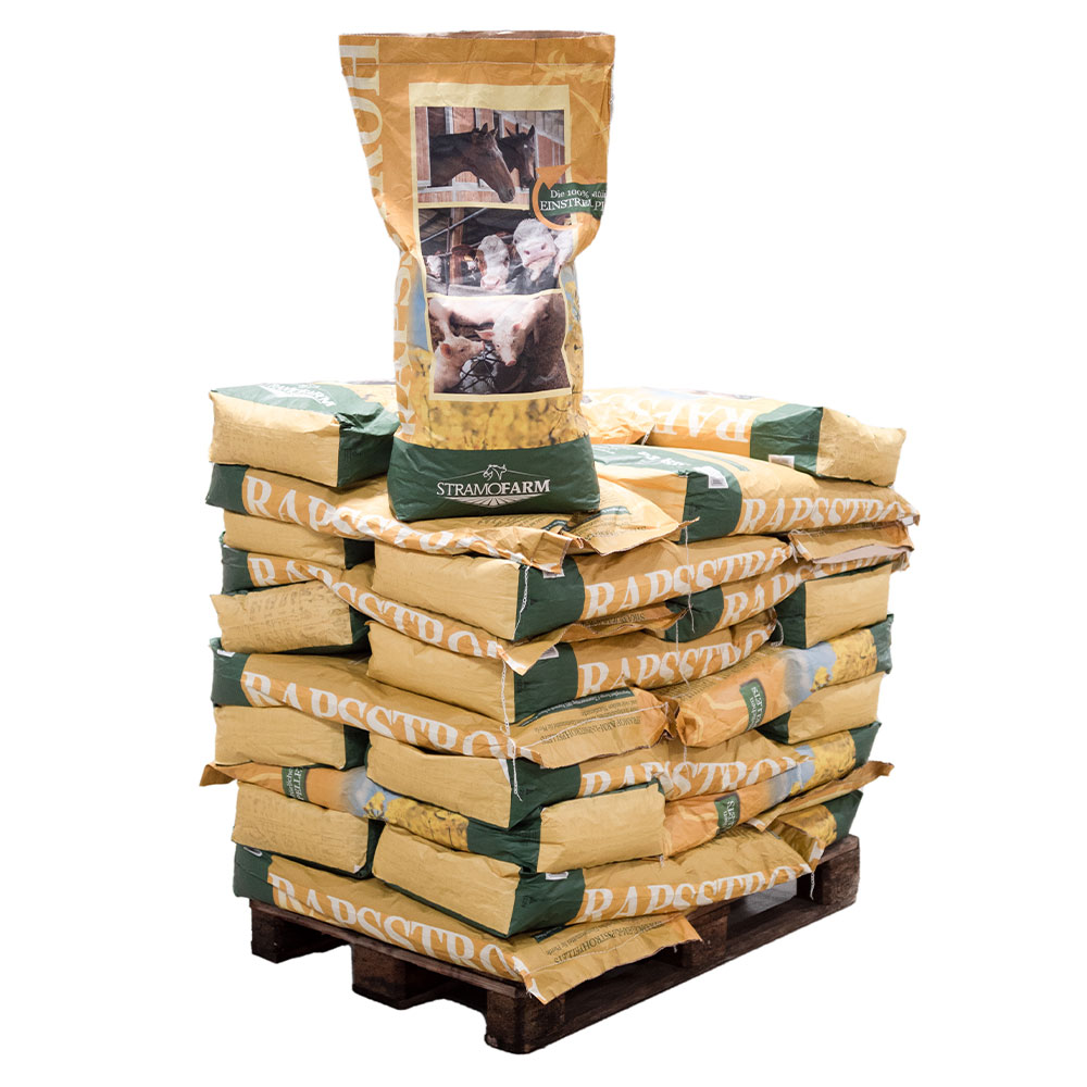 1 Palette Stramofarm Rapsstrohpellets 750 kg